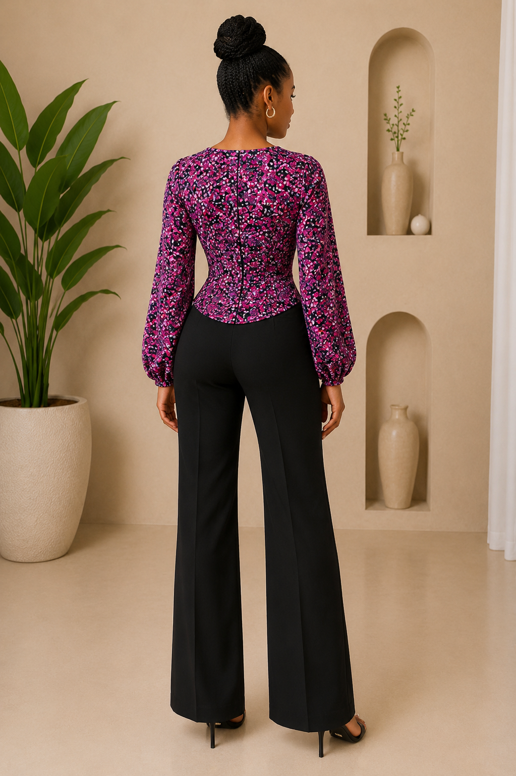 FUSHIA MUSE TOP