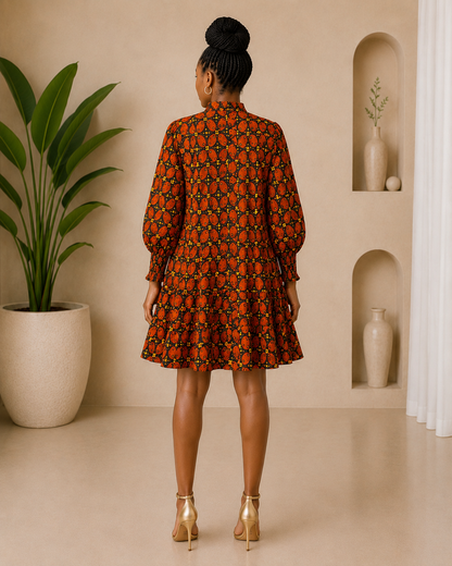 EMBER BLOOM DRESS