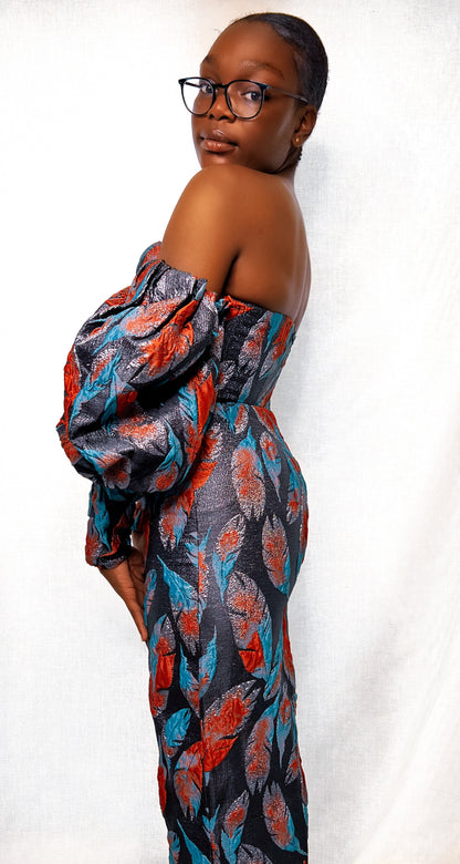 BLOOM MIDI DRESS
