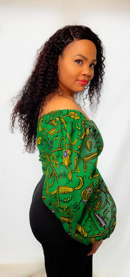 EMERALD CROP TOP