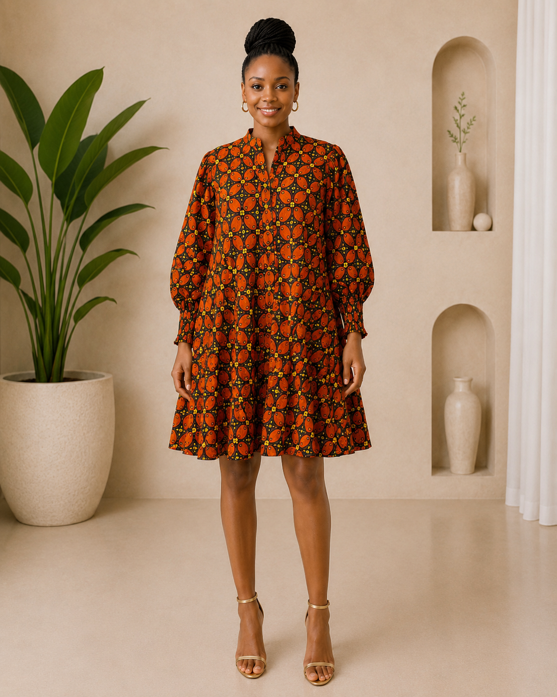 EMBER BLOOM DRESS